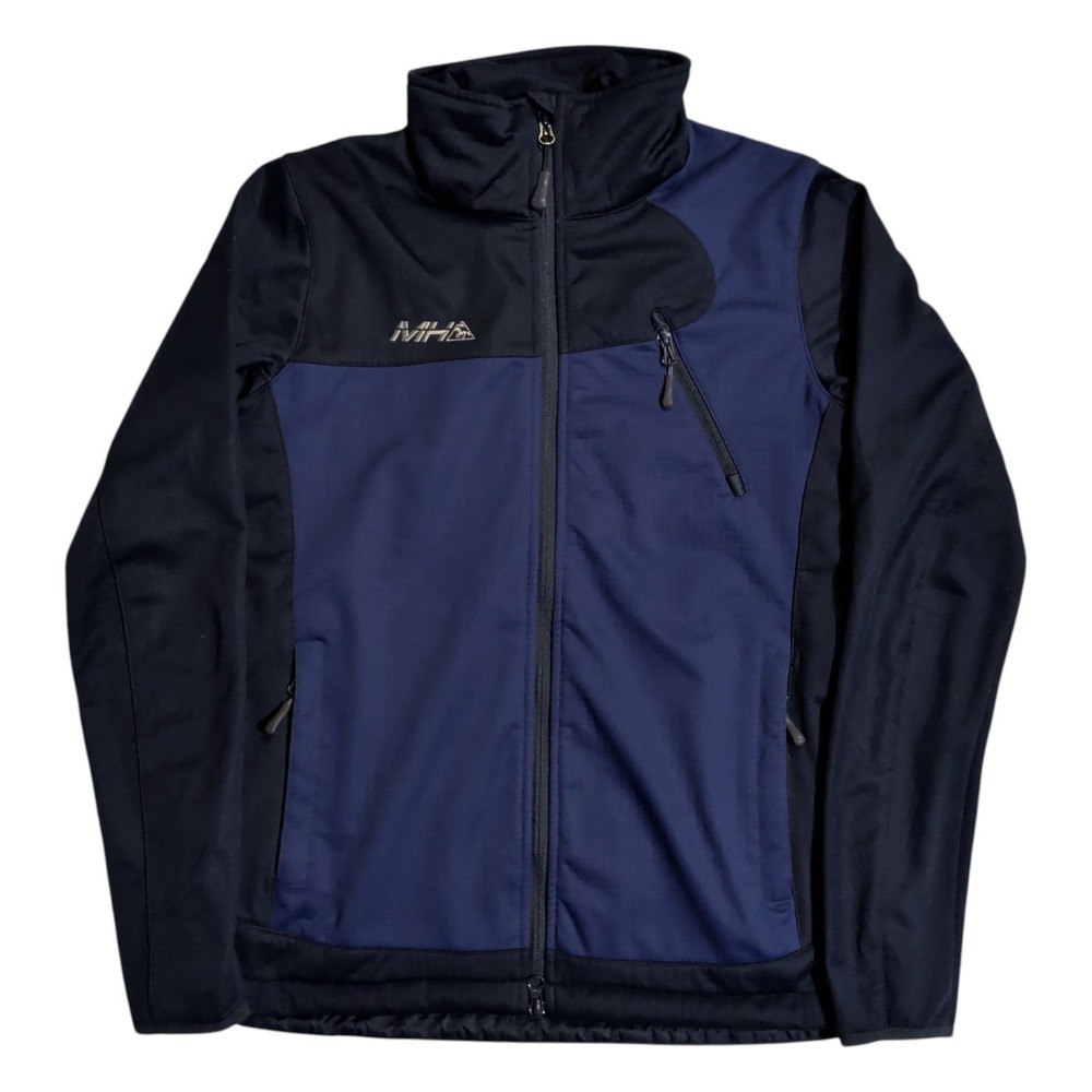 Mountain Horse Jacket Womens Size M Blue Full Zip Colorblock Equestrian Horse